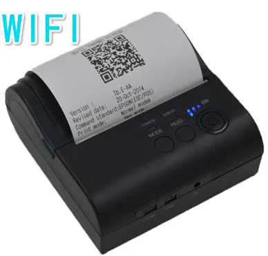 

QR Printer Multiple Languages 80mm Wifi Wireless Thermal Receipt Printer Bill Printer for Windows Android IOS Smartphone