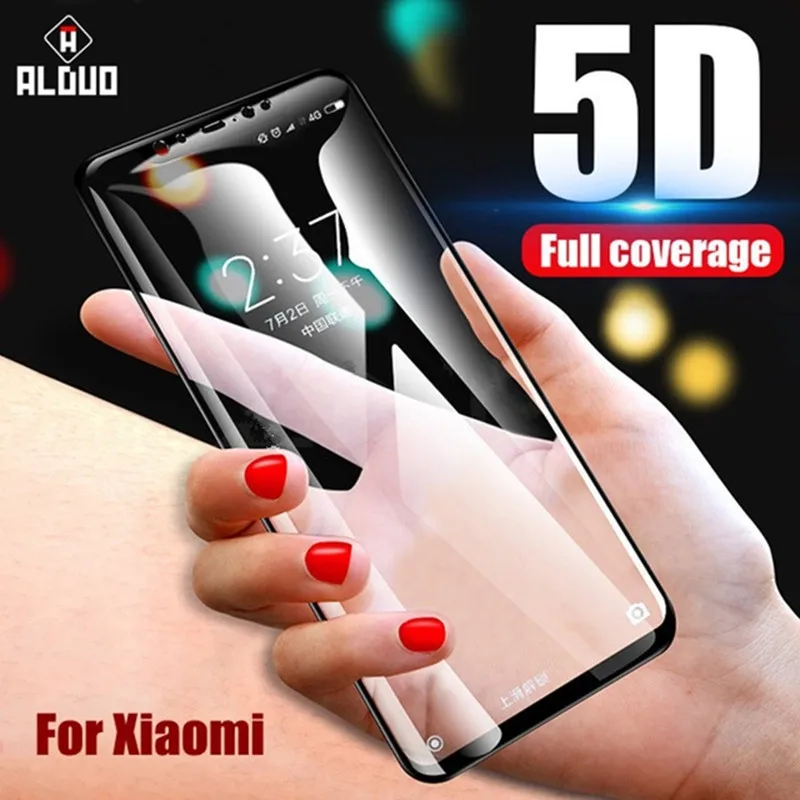 

5D Full Screen For Redmi 4X Note4X A2Lite 5A 5Plus Note5 Tough Tempered Glass ProtectorT For Xiaomi mi5X MIA2 MI6X MI6 MI8 MI8se