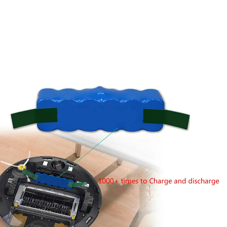 Sale 14.4V 6400mAh Li ion Vacuum Battery for iRobot Roomba 500 600 700