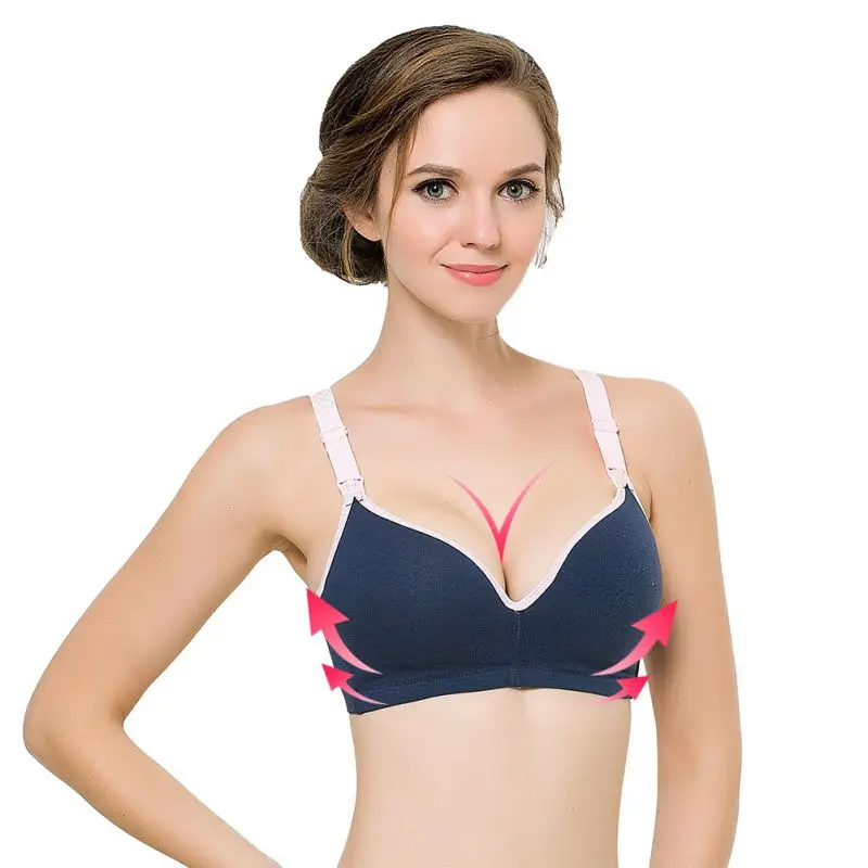 

Women Breastfeeding Bra Underwear Maternity Nursing Cotton Bra Sleep Bras For Nursing Pregnant