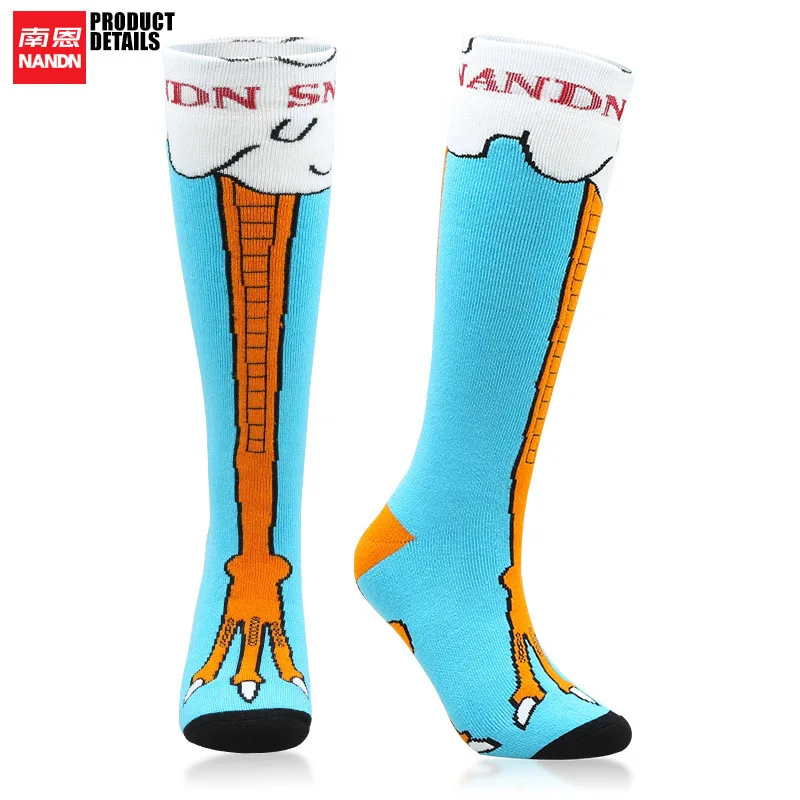 NANDN SNOW Ski socks warm and thickened long stockings Thick Cotton Sports Snowboard Cycling Skiing Soccer Socks