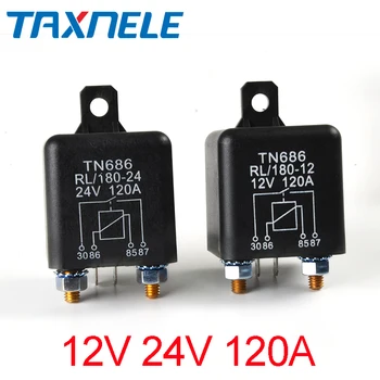 

Start relay RL180 120A 12V 24V Power Automotive Relay Heavy High Current Starting relay Car Switch Truck Motor Relay