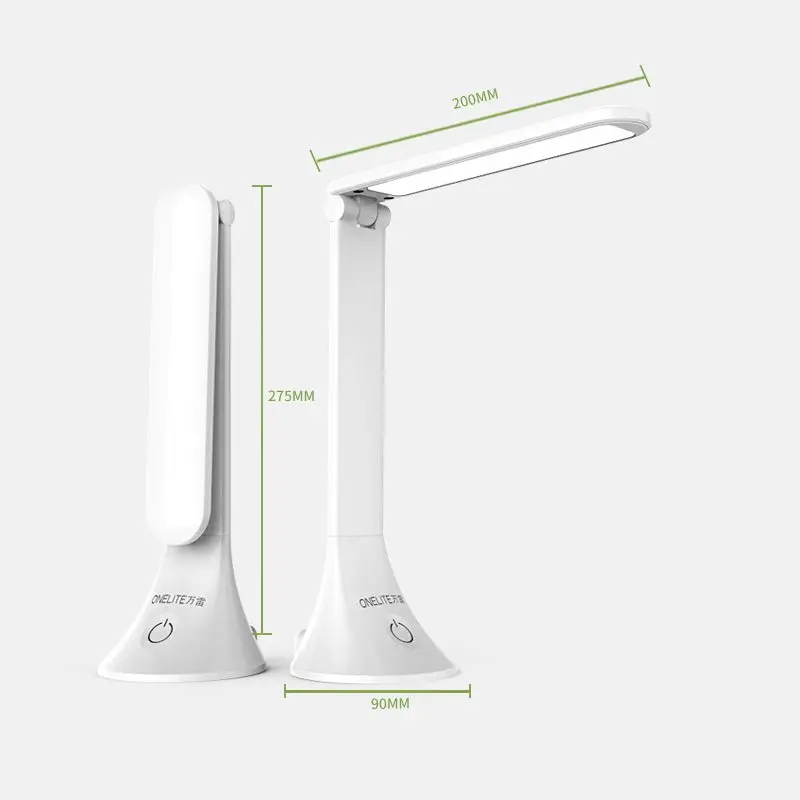 USB светодиодный складной офисный стол лампа для защиты глаз-защищены долгий срок службы лампы книги Плавная тусклая настольная лампа светодиодный светильник 3-х уровневый Цвет