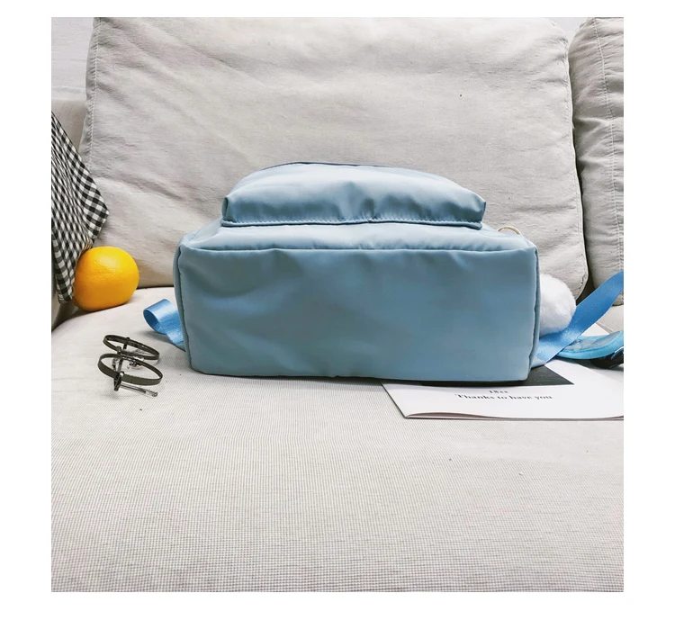 Menghuo Women Waterproof Nylon Backpack Female Rucksack School Backpack for Girls Fashion Travel Bag Bolsas Mochilas Sac A Dos--_34_25