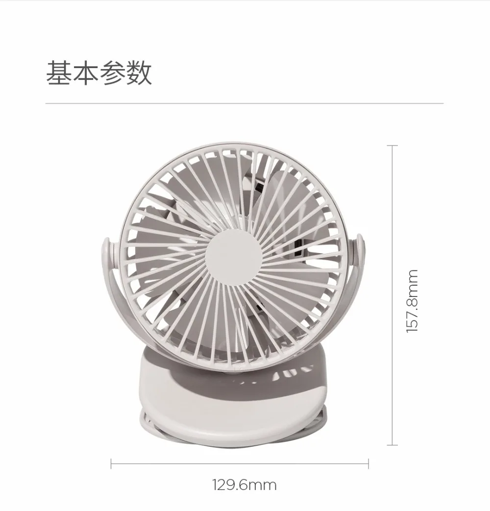 Xiaomi Mijia Solove Clip Mini Fan-20