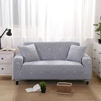 

Comwarm Vintage Style All-inclusive Living Room Sofa Cover Spandex Elastic Polyester Couch Cover Sofa Protector Corner Slipcover
