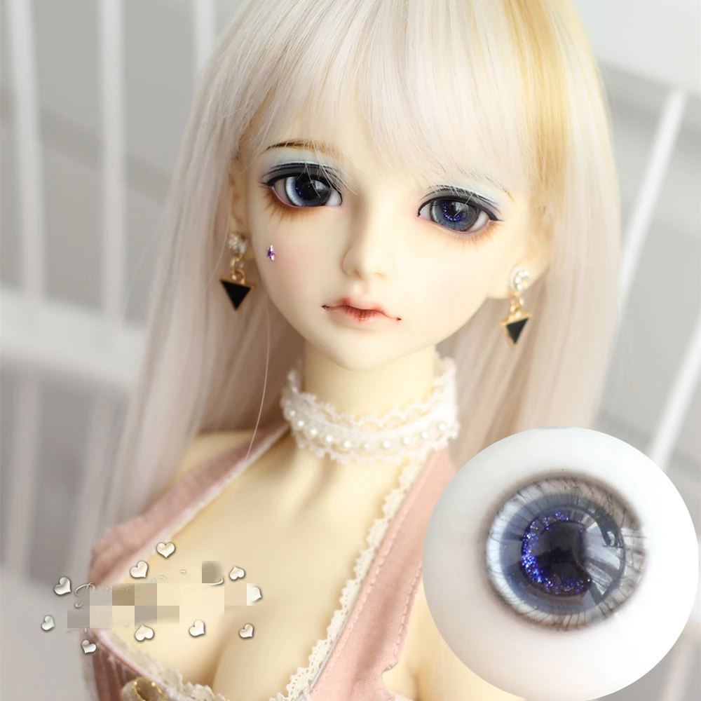 

Black gray bjd doll eyes for BJD Dolls toys sd eyeball for 1/3 1/4 1/6 8mm 14mm 16mm 18mm 20mm Eyes for dolls