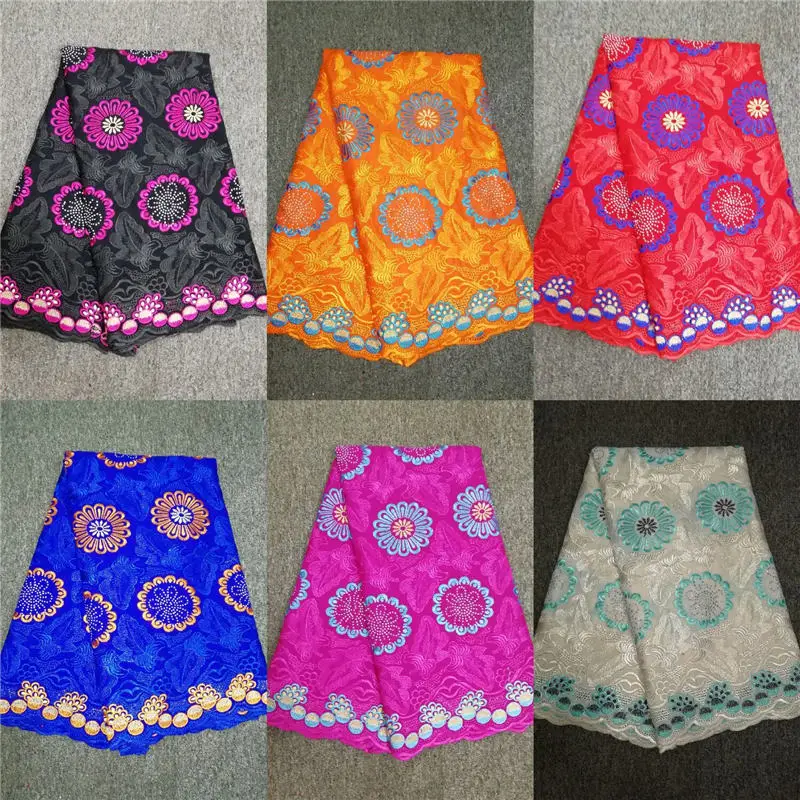 

YL!African Lace Fabrics Nigerian 2019 Nigeria Guipure Lace Wedding Dress Water Soluble Lace ! P53105