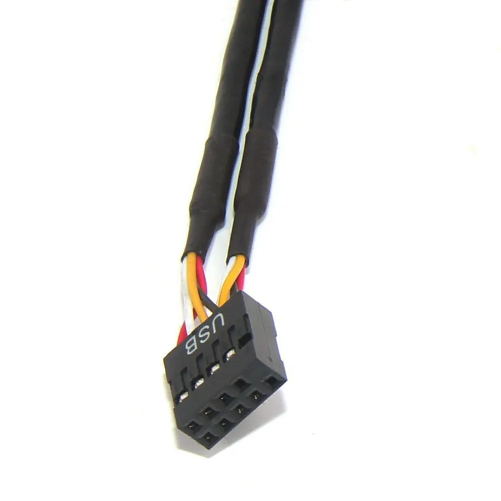 9 контактный разъем USB папа 1 2 Мама Удлинительный сплиттер адаптер P пластиковый +