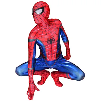 

Marvel All New Spiderman Costume Halloween NEW Superhero Spiderman Cosplay Zentai Suit Catsuit Adult/Kids