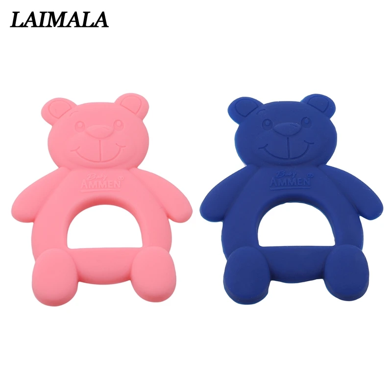 1pc Baby Teether Silicone Chewing Teethers Safety Infant Teething