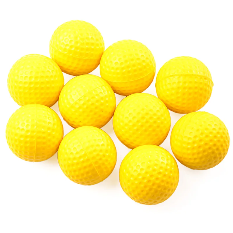 Тренировка c мячами для гольфа 3 шт мячи для гольфа в наборе для начинающих крытое игровое обучение цвет желтый Macth мяч тройники лучше