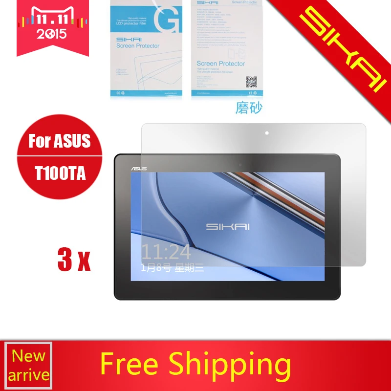 Sikai 3 x MATTE LCD Screen Protector Film For ASUS Transformer Book T100 T100TA 10.1'' with a little present | Компьютеры и