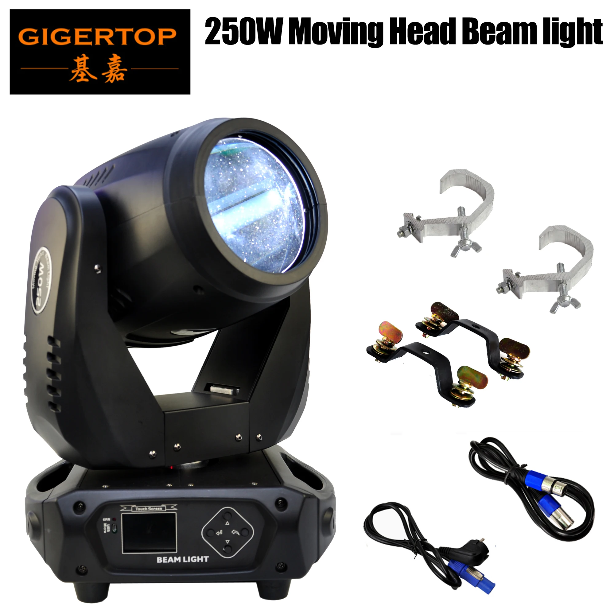 Gigertop TP-L250 High Power 250W Moving Head Beam Light Bulb Ph-i-lips MSD Platinum Original Lamp 16CH 20CH Dual DMX512 | Освещение