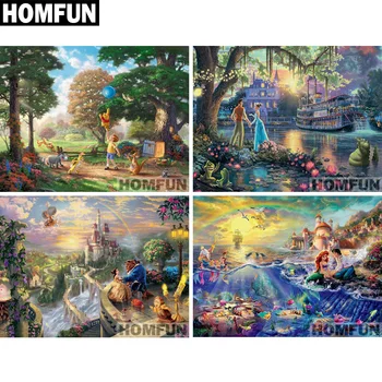 

HOMFUN Full Square/Round Drill 5D DIY Diamond Painting "Cartoon fantasy" Embroidery Cross Stitch 5D Rhinestone Decor A01388