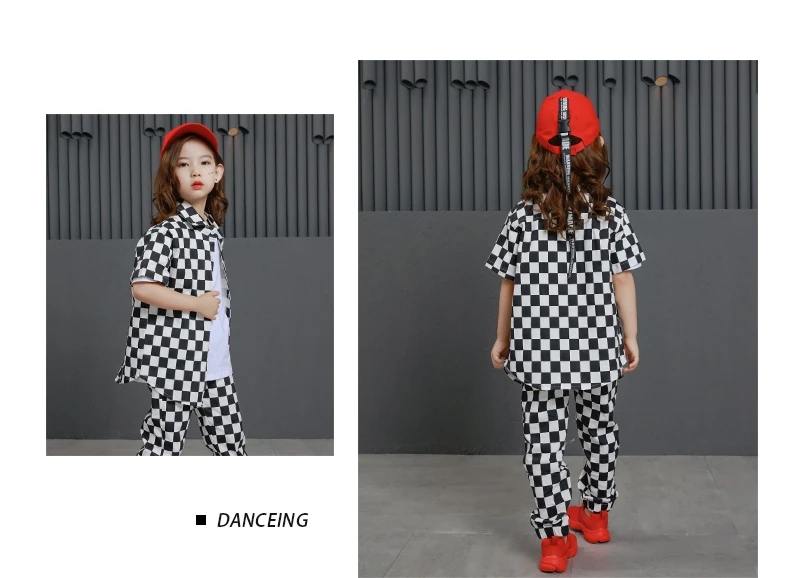 2018 big boys and girls sports clothes Hip hop dance costumes jazziness performance costumes children's suits 4-18 years kids (11)