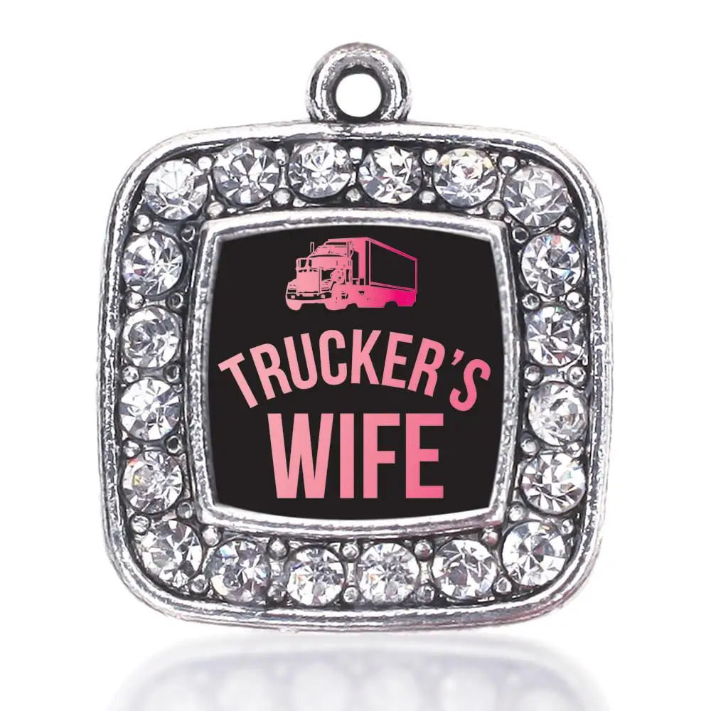 

TRUCKER'S WIFE SQUARE CHARM