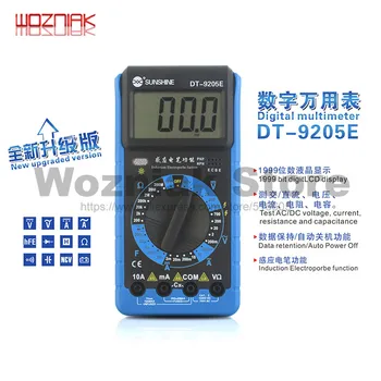 

Digital Multimeter LCD Display Auto Power Off Ranging AC/DC Voltage Current Induction Elextroprobe Data Retention Sunshine