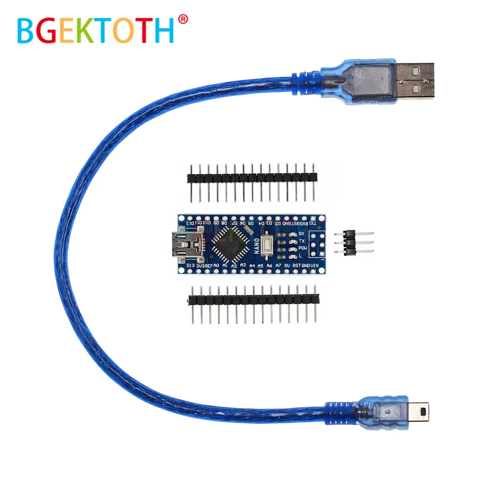 1 шт. мини USB Nano V3.0 ATmega328P CH340G 5 в 16 м плата микроконтроллера для arduno NANO 328P NANO 3,0