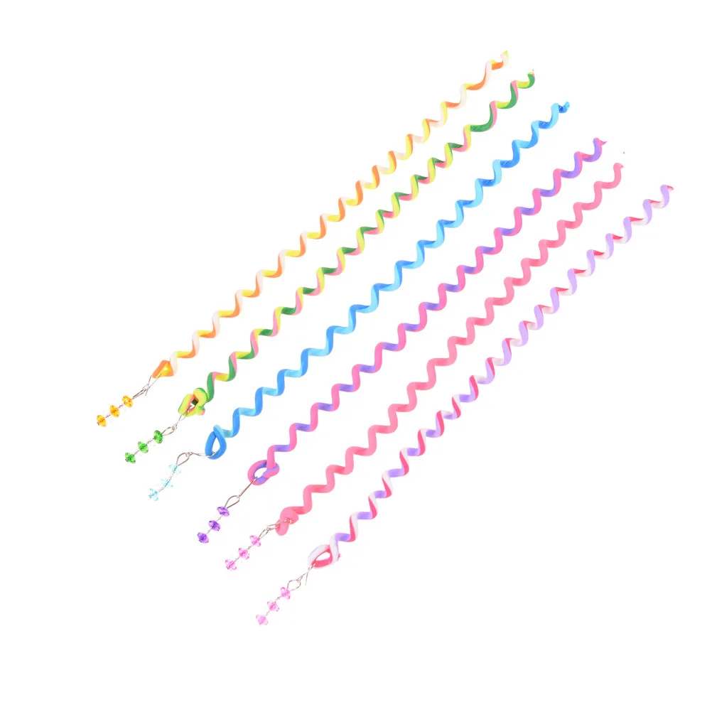 Spiral Spin Screw Hairpin Kids Curler Hair Braid Sticker Girls' Decor Styling Tool Hairdo Updo Dreadlocks 6pcs Set | Мать и ребенок