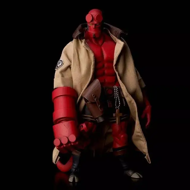 Hellboy Devil 100 игрушки 1/12 масштаб BJD совместный подвижный с настоящей тканью ПВХ фигурка модель игрушки