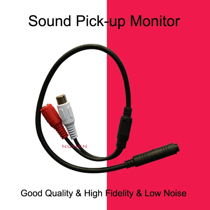 Mic Audio Microphone CCTV mini microphone Audio Mic Clear Sound Pick up Device for IP Camera DVR System concealed Wide Range