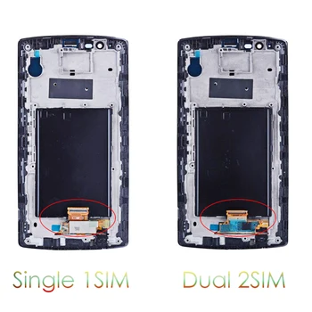 

Sinbeda 100% Strict Test 5.5'' LCD Display For LG G4 H810 H811 H815 LCD Touch Digitizer Screen With Frame Complete Assembly