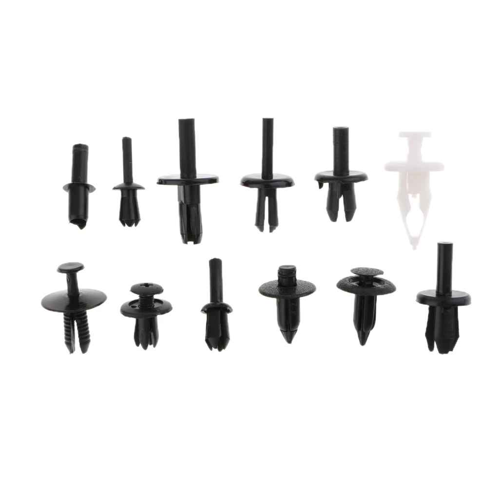1 Set of 690 Pieces Auto Car Bumper Bumper Fender Rivets Fasteners Clip Kits Universal Fit For Car Vehicle