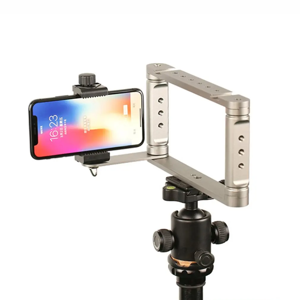

Commonly Match Handheld Video Stabilizer Rig Cage Frame Bracket For Smartphones Grip Bracket Phone Cage