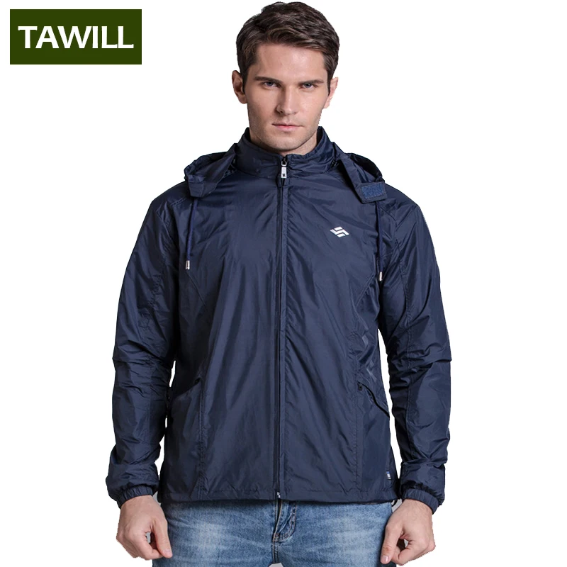 TAWILL Brand Windproof Waterproof jacket Men Windbreaker spring Autumn
