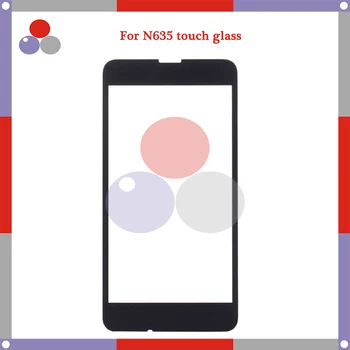 

10pcs/lot High Quality For Nokia Lumia N635 630 636 638 635 Panel Glass Front Glass Lens Screen