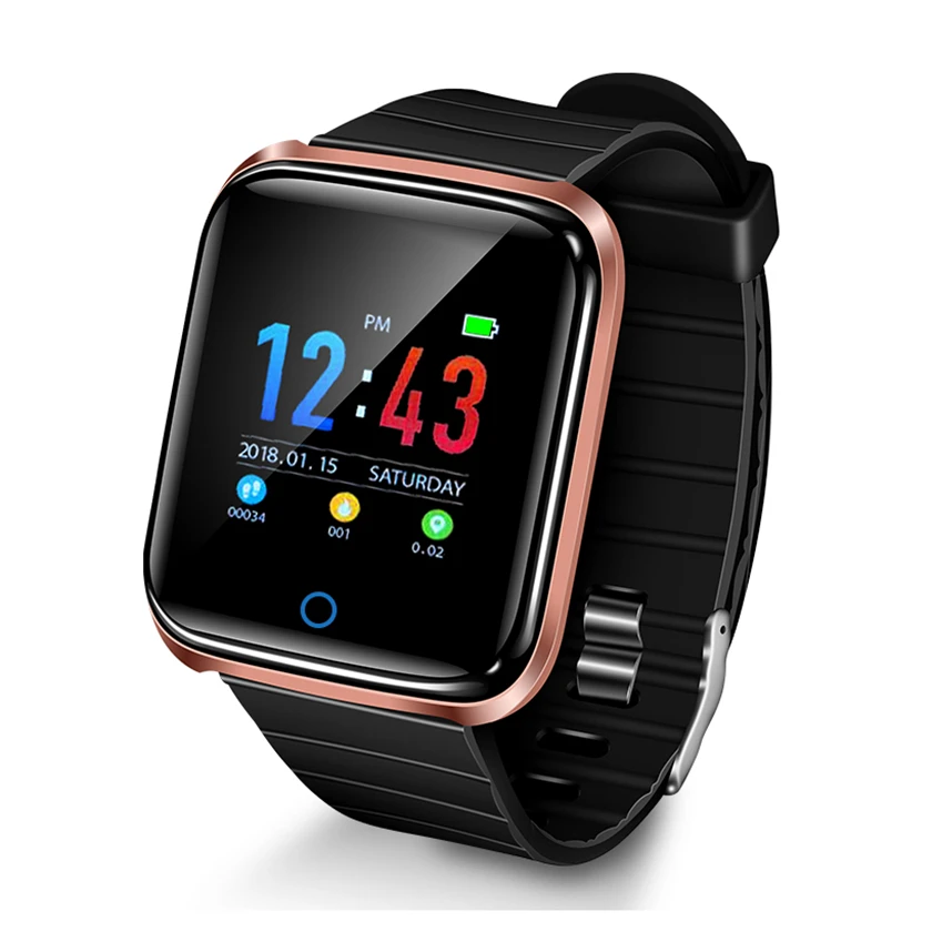 

2019 New D28 Smart Watch Men Ip67 Waterproof Bracelet Heart Rate Monitor Exercise Tracker Pressure Sport band Smartwatch