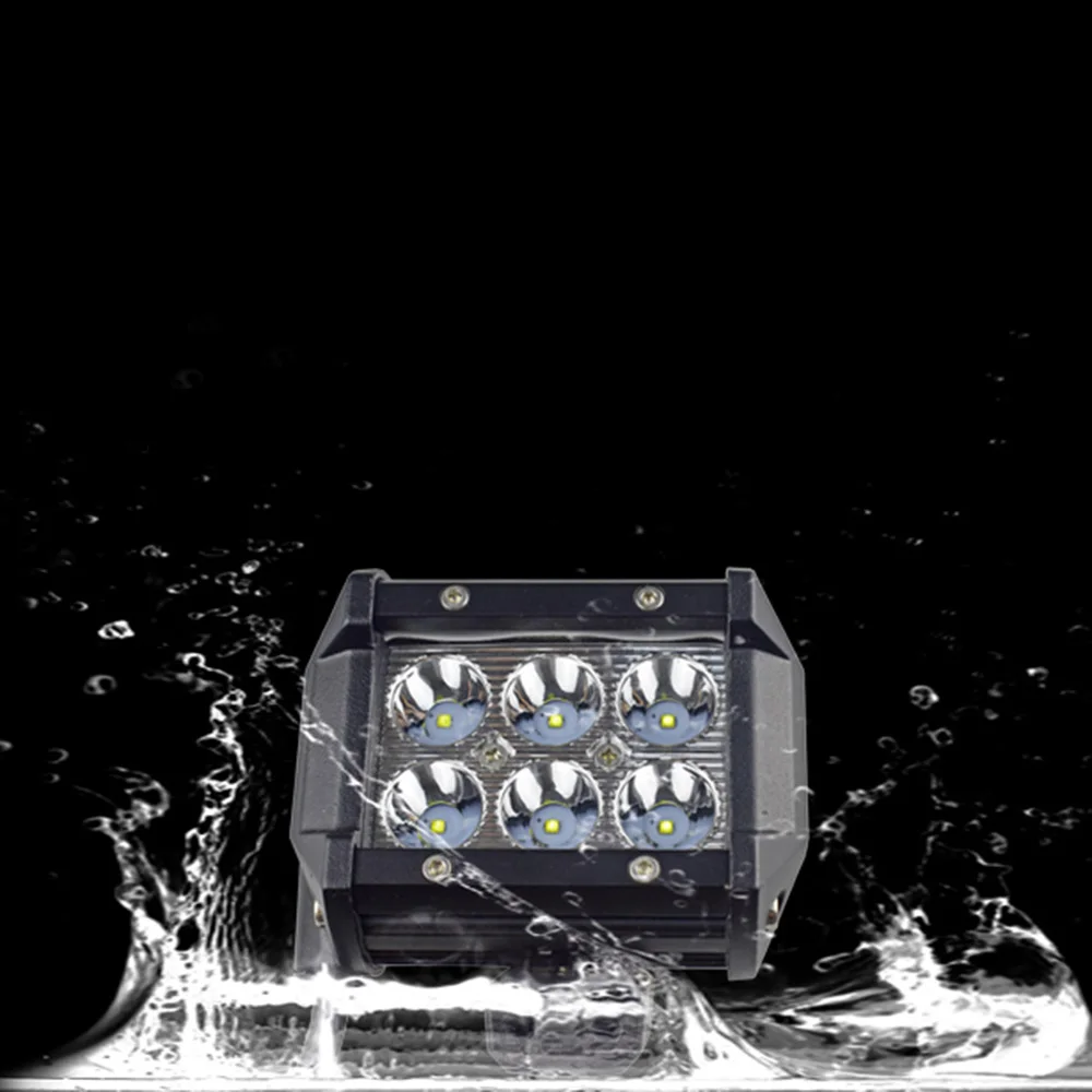 

NEW 11 18 W 12 V 2 4 inch LED Work Light LED Bar Light for Motorcycle Tractor Boat Off Road Truck SUV ATV 6 WD led beams 1 PCS