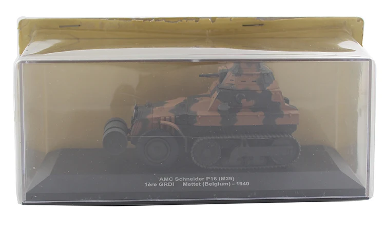 

Special Offer rare 1/43 1940 American P-16 M29 Halftrack Armored Vehicle Alloy Military Model Collection Model