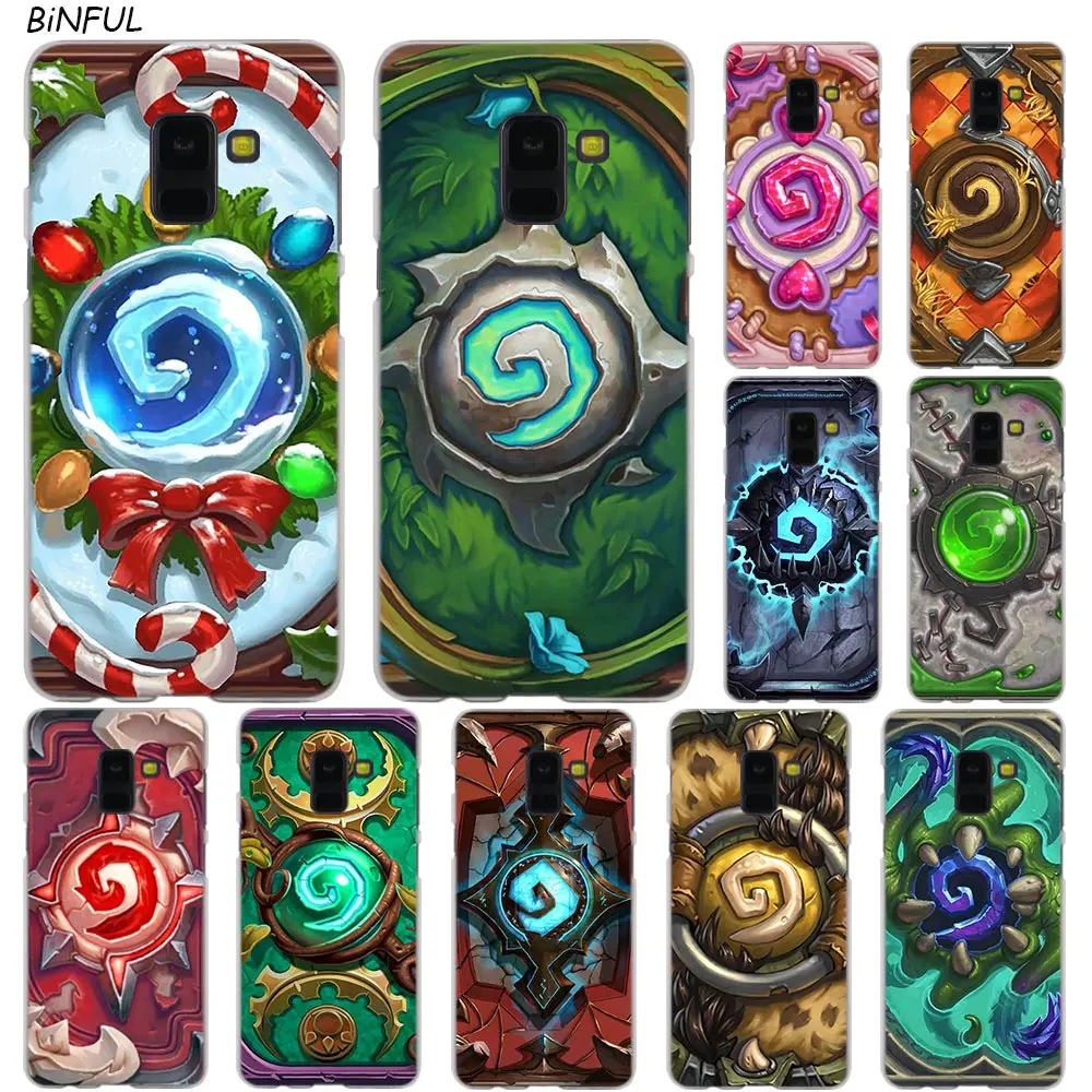 

Hearthstone Heroes of Warcraft Transparent Case for Samsung Galaxy A3 A5 A9 A7 A6 A8 Plus 2018 2017 2016 Star A6S Note 9 8 Cover