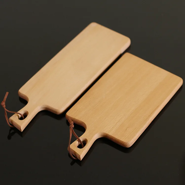 

Special Pizza Boards Cutting Wood Pallets Fruit Cake Plates Bread Beech Breadboard Solid Healthy Natural Material