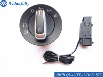 

Widanfolly Chrome Headlight Switch with Auto Sensor Light For Golf MK5 MK6 Tiguan Passat B6 B7 CC Touran 5ND 941 431B 5ND941431B