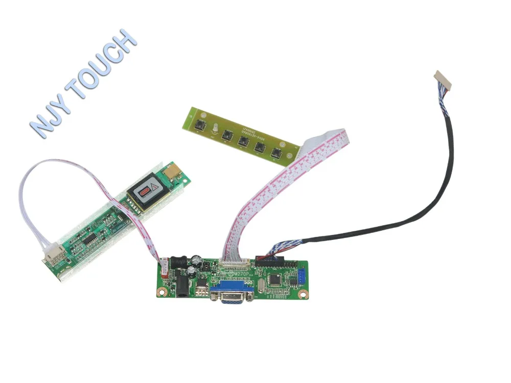 V M70A VGA LCD Controller Board Kit for 14 1inch 1024x768 B141XG03 CCFL LVDS Monitor