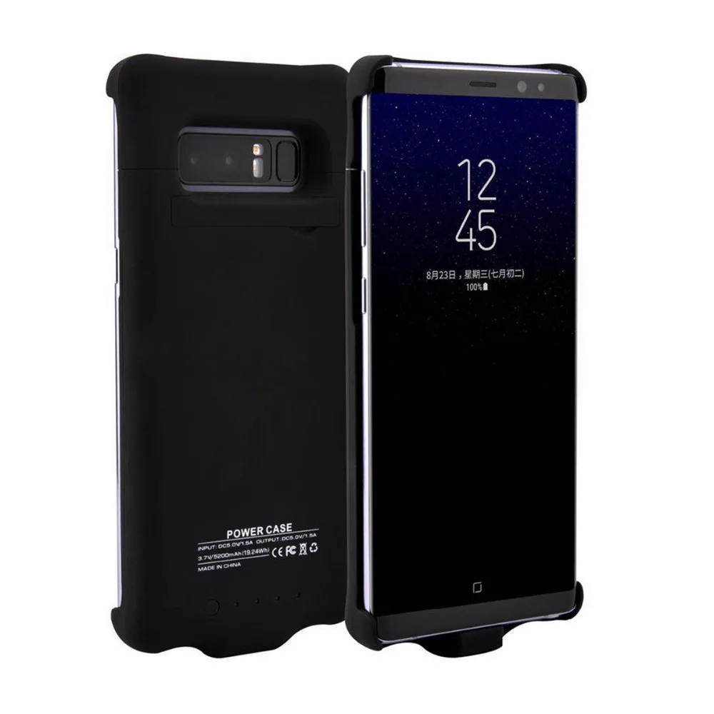 

Battery Case charger For Samsung Galaxy Note 8 5200Mah Battery capacity big PowerBank For Samsung Note 8 Case