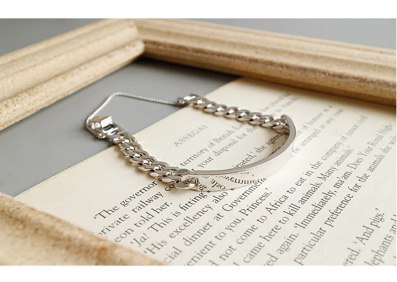F.I.N.S браслеты из стерлингового серебра S925, хорошее ювелирное изделие, браслет на цепочке, настоящая женщина, 925 серебряный браслет, женские браслеты на руку