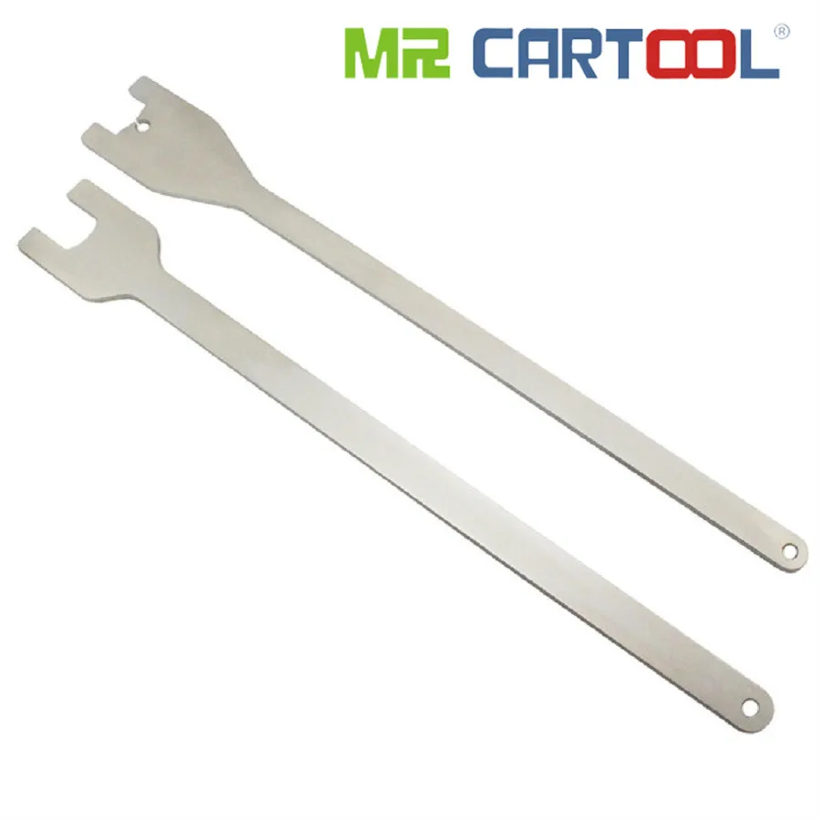 

Mr Cartool 2PCS Viscous Fan Spanner Wrench Tool Set For LAND ROVER RANGE ROVER TD V6 V85.0 303-1142 303-1143