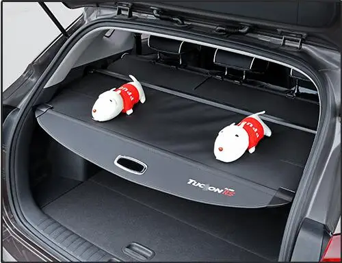 

High Qualit Car Rear Trunk Cargo Cover Security Shield Screen shade Fit For Hyundai Tucson 2015-2019 BY EMS
