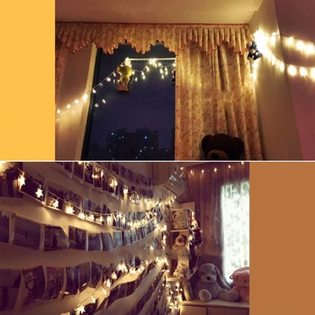 

NEW Christmas Lights Outdoor 3m 20LED String Lights Garden Light for Home Wedding Party Decoration Battery Type With Flash
