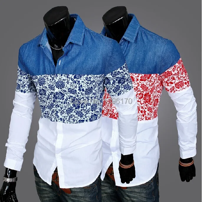 mixed colour shirts