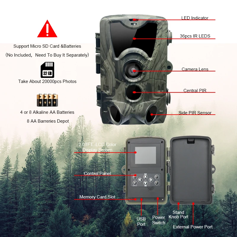 Neueste Jagd kamera GPS Wireless 4G LTE Remote APP Control Camo Jagd Spiel Trail Kamera Wildlife Fo