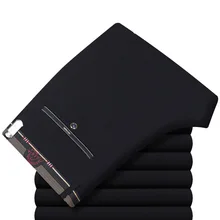 Icpans мужской костюм брюки летние мужские брюки прямые деловые формальные брюки большого размера классические брюки офисная одежда для мужчин