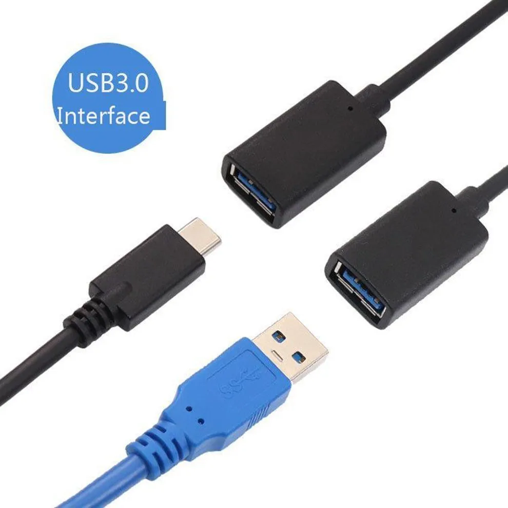 Vogek USB 3,0 type-c OTG кабель для samsung Galaxy Note 9 S9 huawei P20 Mate20 USB 3,0 OTG type-C адаптер для Macbook USB C OTG