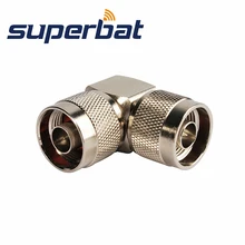 Superbat разъем РЧ коаксиального адаптера n-типа штекер мужской 90 градусов под прямым углом разъем горячий