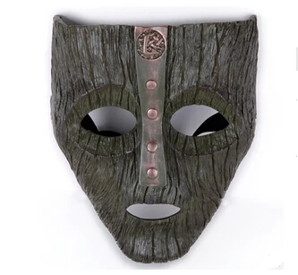 

Free shipping Jim Carrey "THE MASK" Loki Mask type-B cosplay mask