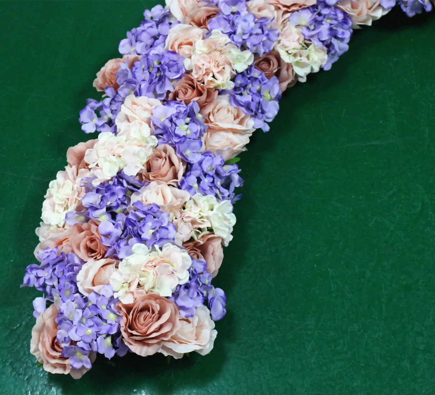 Индивидуальный искусственный цветок шар+ ряд цветов+ Настольная Цветочная арка DIY Свадебная вечеринка в отеле Декор дорога Т-станция цветок настенная арка